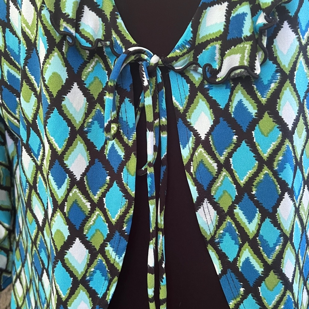 Notations ruffle pullover blouse Large - Picture 3 of 5